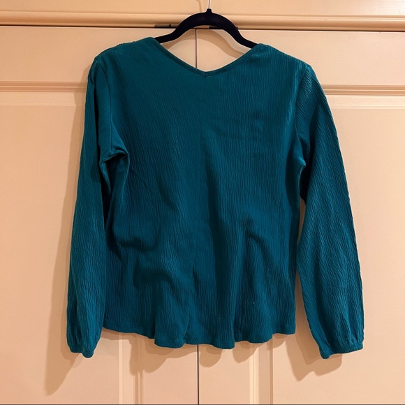 CANYON RIVER BLUES - BOHO TOP - Picture 2 of 4